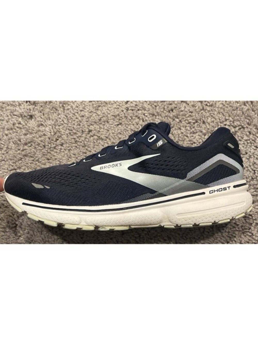 Brooks Ghost 15 Sneakers Women Size 9 B Blue Athleisure Comfort Running Shoes